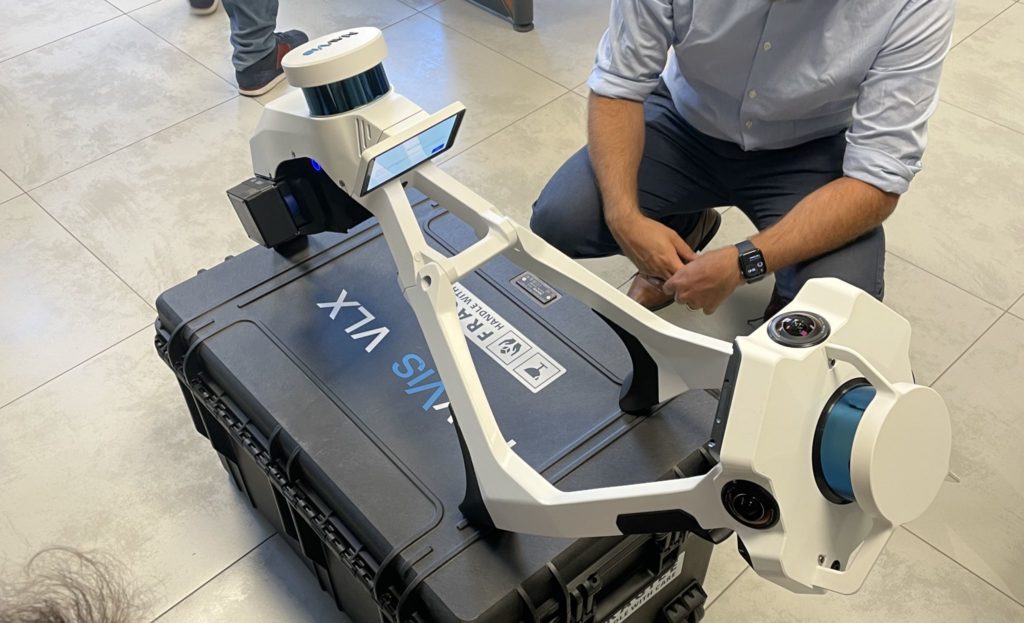 Un nouvel outil plus précis et plus rapide : le NavVis VLX 1